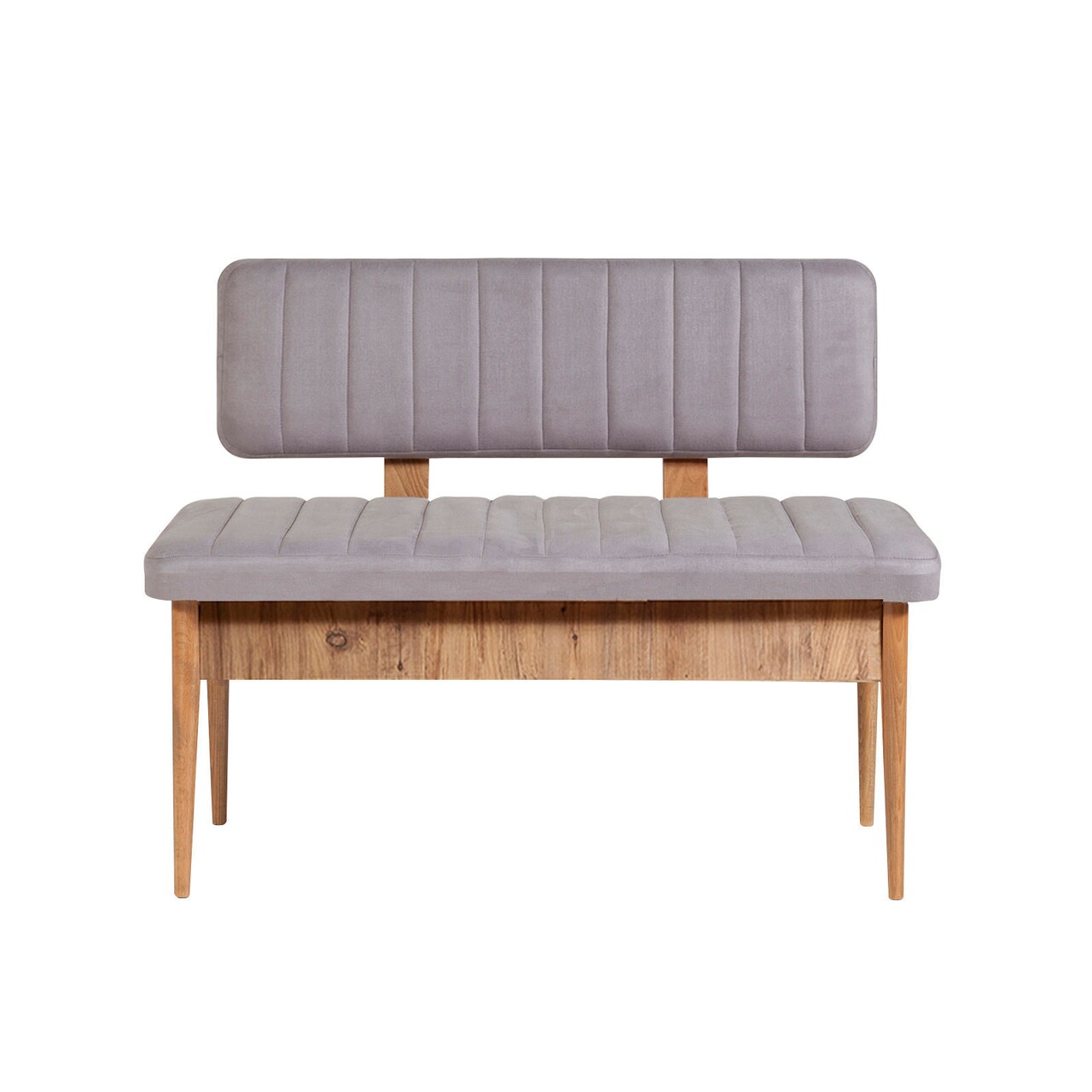 Bancheta cu spatar, Vina 0701-2, Vella, Soho, Atlantic, 110x40x85 cm - imagine 7